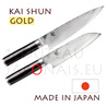 Couteaux japonais KAI série SHUN GOLD - couteaux des chefs - lame acier Damas 