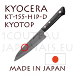Couteau céramique KYOCERA - Couteau japonais Chef série KYOTOP KT-155-HIP-D Sandgarden Style 