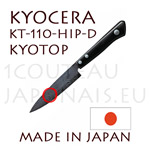 Couteau céramique KYOCERA - Couteau japonais Universel-fruits-légumes série KYOTOP KT-110-HIP-D Sandgarden Style 