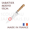 Couteau Chef Cuisine SABATIER IDEAL entirement forg - lame 15cm - manche OLIVIER - 463010 