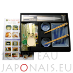 Sashimi set for 2 persons with 1 yanagiba knife for sashimis 