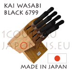 KAI Wasabi Black Utility knife, ref: 6715U
